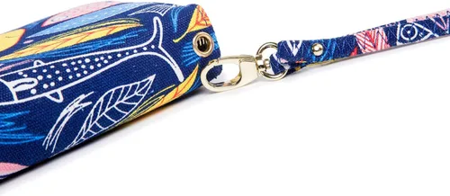 Miniatura 147 de Cartera de mano para mujer, estilo bohemio, con RFID, elegante, espaciosa con correa para viajes, capacidad para tarjetas, teléfono, dinero
