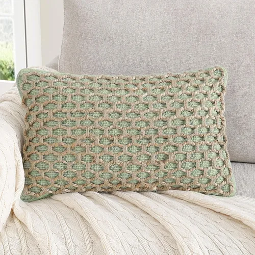 Miniatura 44 de Boho Living Jada Cojín Decorativo, Incluye Acento, Diseño Tejido Premium, Decoración de Sala de Estar, (1) Funda de Cojín de 20" x 20" con Relleno