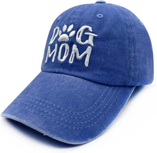Miniatura 10 de Waldeal Gorra de béisbol ajustable de mezclilla bordada para mujer
