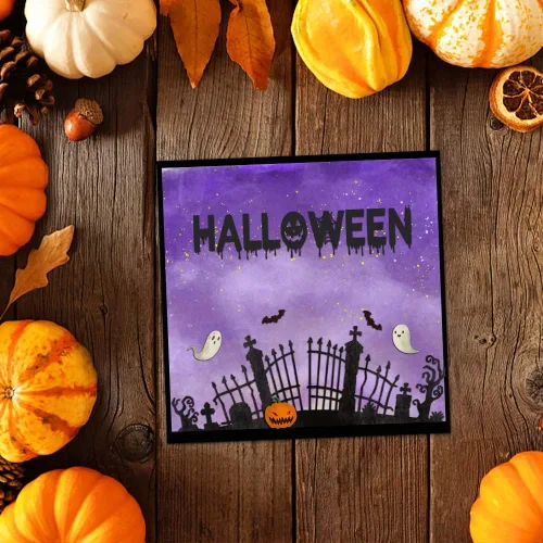 Miniatura 4 de Troqueles de corte de fondo de Halloween para hacer tarjetas, vallas de Halloween, calabaza troquelada en relieve, plantilla de plantilla