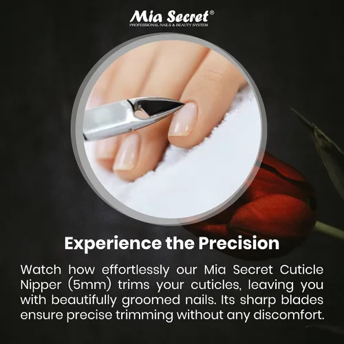 Miniatura 3 de Mia Secret Mia Secret manicura pedicura pinza de cutícula 0.197 in/0.236 in/0.315 in Pick yours! (0.197 in)