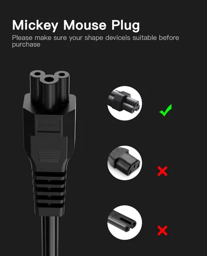 Miniatura 2 de Cable de carga rápida stio Compatible con Ninebot de Segway MAX G3/G2/G30/G30P/P65/P100S/F60, cable de alimentación de carga de 3 puntas, cable