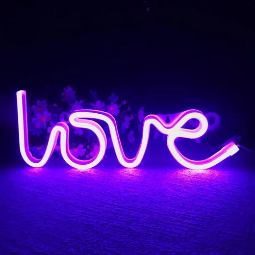 Miniatura 20 de Letreros de neón de nube, luz LED para decoración de pared, funciona con pilas o USB, para dormitorio, estética, habitación de adolescentes, niñas