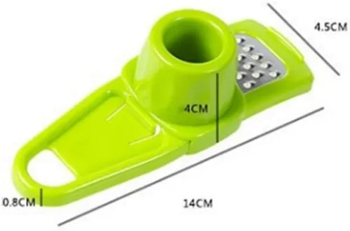 Miniatura 6 de Rallador de ajo, rallador de ajo francés, rallador de jengibre y ajo, cepillador manual, herramienta de corte multifuncional, accesorios de cocina