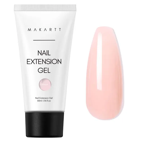 Makartt - Gel de uñas de polietileno, 1.7 oz (50 ml), constructor, extensión, fortalecedor, gel de color duro, multifuncional, larga duración, fácil
