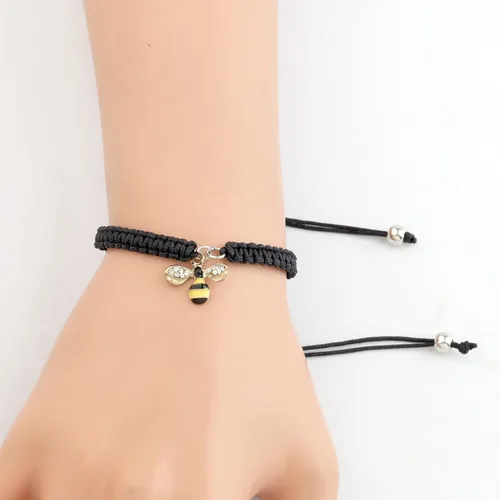 Miniatura 4 de Bee You Tiful Wish - Pulsera de positividad para amantes de las abejorros