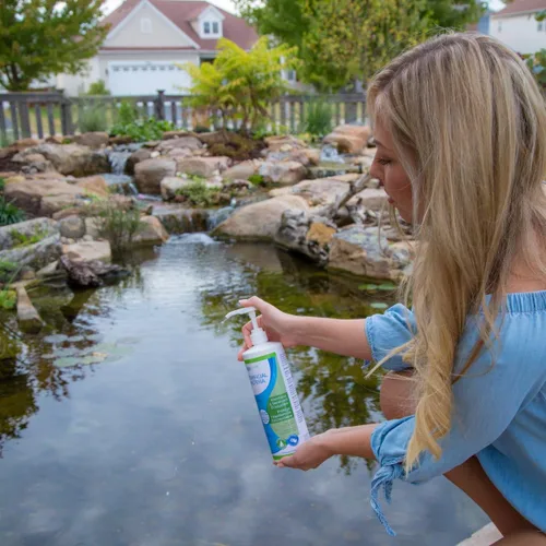 Miniatura 4 de Aquascape Tratamiento de agua transparente para estanques de koi y peces, mezcla de clarificadores para limpiar el agua turbia o descolorida