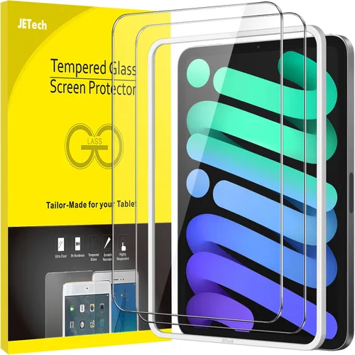 Miniatura 14 de JETech Protector de pantalla para iPad (9.7 pulgadas, modelo 2018/2017, 6ª/5ª generación), Air 2/1, Pro 9.7 pulgadas, película de vidrio templado