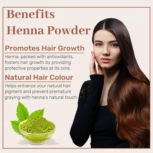 Miniatura 6 de SAMYAM Combo de polvo puro de henna e índigo, paquete de 1.1 libras (17.64 oz) cada uno, color natural para el cabello, henna rajastán triple