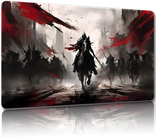 Miniatura 7 de Tapete de juego para MTG con bolsas de almacenamiento gratuitas – 24 x 14 pulgadas tapete de juego para juegos de mesa y juegos de mesa, con zonas