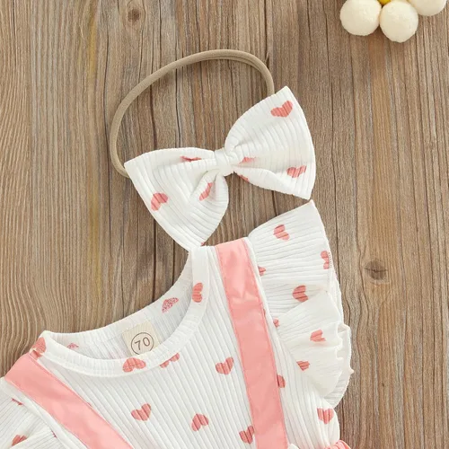 Miniatura 65 de Mubineo Ropa de verano para bebé niña, sin mangas, encaje floral, vestido de mameluco para recién nacido