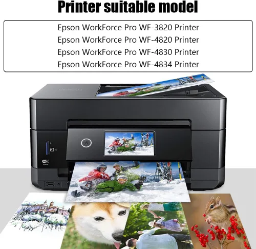 Miniatura 2 de NoahArk Paquete de 2 cartuchos de tinta remanufacturados 822XL de repuesto para impresora Epson 822 822XL T822 T822XL de alto rendimiento