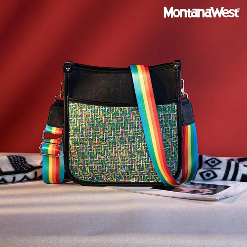 Miniatura 6 de Montana West Bolsos cruzados para mujer, bolsos de hombro tipo cubo
