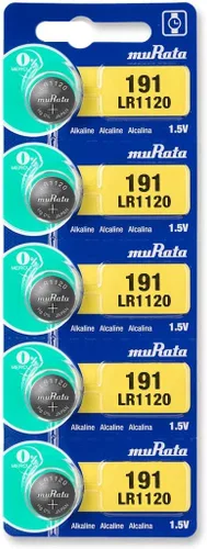 Miniatura 2 de Murata Batería LR1120 1.55V Pila de Botón Alcalino - Reemplaza Sony LR1120 (2 Baterías)