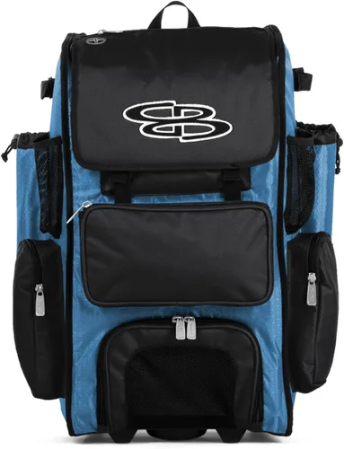 Miniatura 47 de Boombah Rolling Superpack - Bolsa para equipo de béisbol/sóftbol, varios colores, mango telescópico y capacidad para 4 murciélagos, versión