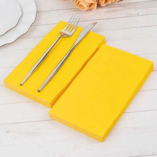 Miniatura 26 de Efavormart 50 Pack Servilletas de papel para fiestas de 2 capas suaves verde oliva con borde dorado de oro, servilletas para cenas, cócteles