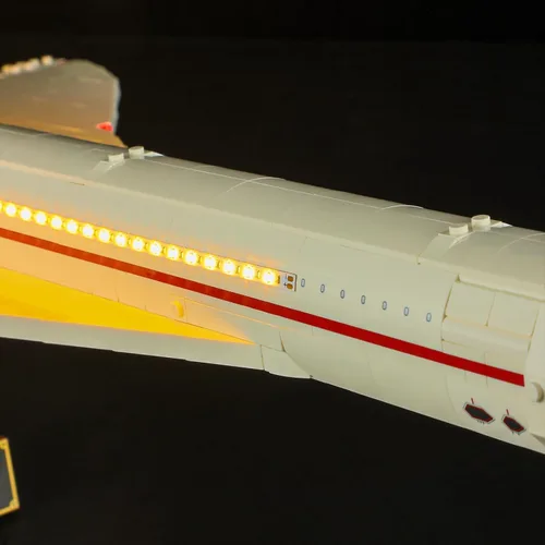 Miniatura 9 de Kit de iluminación Briksmax para Concorde – Compatible con Lego 10318 – No incluye juego de Lego