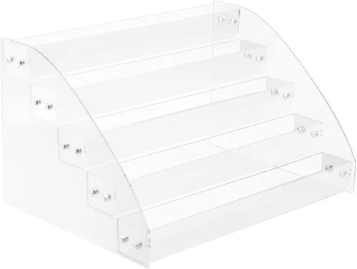 Miniatura 12 de Homakover Organizador de pintura acrílica de 3 capas, soporte de pintura perfecto para manualidades, almacenamiento de pinturas de pasatiempos