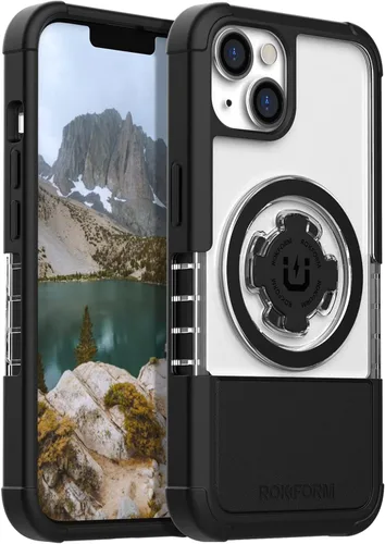 Miniatura 11 de Rokform - Funda para iPhone 14, Serie Rígida, Magnética Dual, Cubierta para iPhone con RokLock de Bloqueo Giratório, Equipo Protector para Apple