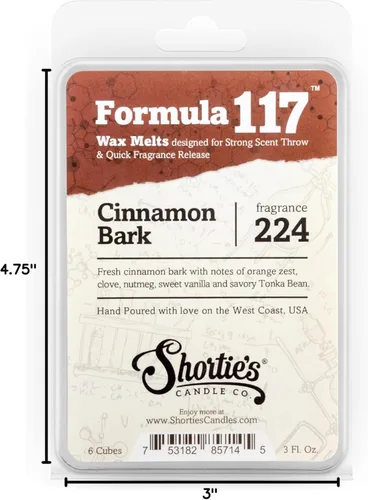 Miniatura 8 de Paquete variado de cera de panadería para derretir – Brownie de chocolate dulce de azúcar, vainilla, corteza de canela – Fórmula 117 – 3 barras