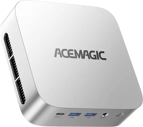 Miniatura 12 de ACEMAGIC K1 Mini PC AMD Ryzen R2544 8GB DDR4 256GB SSD Mini computadoras (Turbo 3.7GHz), Win 11 Pro Radeon 4K Triple Display Computadoras