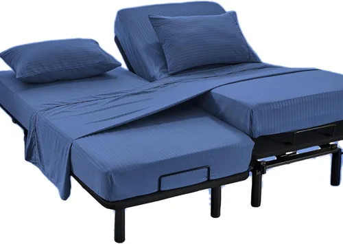 Miniatura 41 de Kingnex Sábanas a rayas para sofá cama de 36 x 72 pulgadas, tamaño individual para sofá cama, microfibra suave de doble cepillado 1800, 3 piezas