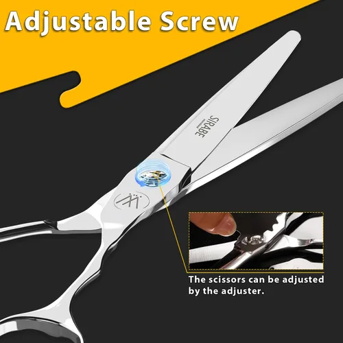 Miniatura 4 de Sirabe Tijeras profesionales de peluquería de alta gama, cuchillas ultra afiladas, tijeras de corte de pelo, tijeras de corte de pelo
