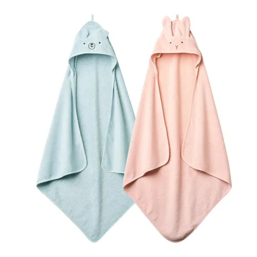 Miniatura 19 de Toalla con Capucha para Bebé – Toallas de Baño de Algodón Orgánico para Bebé – Toallas para Bebé, Toallas de Baño para Bebé para Niño, Niña, 32" x