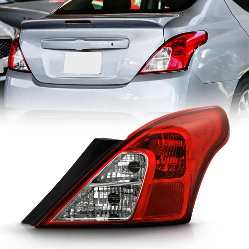 Miniatura 8 de KEEKPO - Para Nissan Versa 2012-2019 de 4 puertas Sedan estilo fábrica luz trasera lámpara de freno reemplazo lado izquierdo del conductor