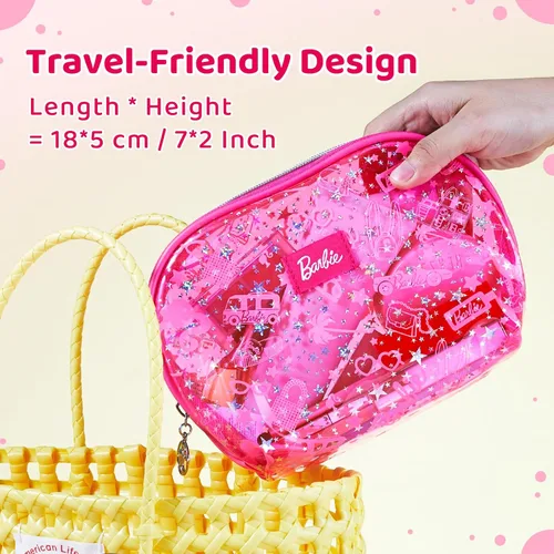 Miniatura 6 de MINISO Snoopy Colorful Life Collection - Bolsa de maquillaje plegable para cosméticos, impermeable, grande, organizador de viaje portátil