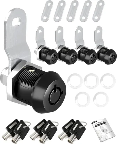 Cerraduras de RV 2023 para puerta de almacenamiento, cerradura de leva cilíndrica para puerta de almacenamiento de RV, caja de herramientas, carrito