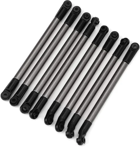 Miniatura 6 de Fine Workmanship Durability RC Link Rod, Rust‑Proof Link Rod, Outdoor for 1/10 275mm Wheelbase RC Crawler