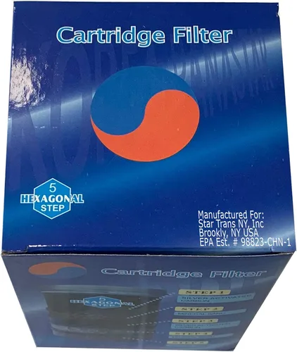 Miniatura 8 de Cartucho de filtro mineral de repuesto de 5 etapas para encimera y enfriadores de agua. 5 capas de filtración y mineralización. Elimina