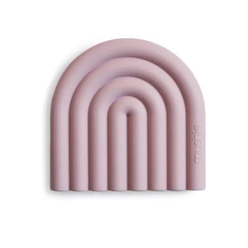 mushie - Juguete de silicona para bebé Mauve