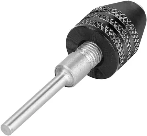 Miniatura 5 de Mesee 2 adaptadores de conversión de pinza de mandíbula sin llave, convertidor de portabrocas de 0.3 a 0.134 in, herramienta de brocas de molienda