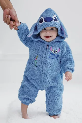 Miniatura 13 de Disney Winnie the Pooh Mickey Mouse Lilo & Stitch Jack Skellington Monsters Inc - Enterizo con cremallera para bebé recién nacido a bebé