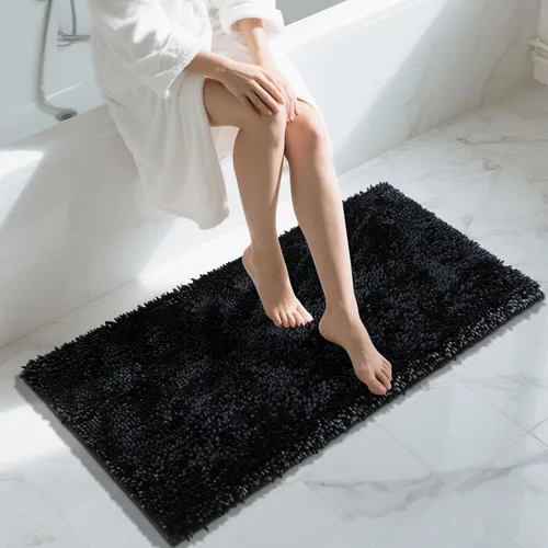 Miniatura 57 de Yimobra - Alfombra grande para baño antideslizante de 36x24 pulgadas, extra gruesa y suave, absorbente de felpilla, alfombras de baño lavables a