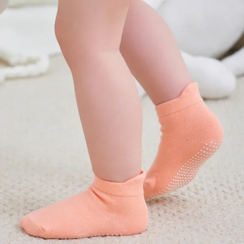 Miniatura 8 de Zaples - Calcetines altos hasta el tobillo para bebé con base antideslizante, unisex