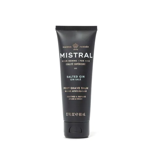 Miniatura 6 de Mistral Bálsamo para después del afeitado, ginebra salada - 3.4 onzas líquidas Hidratante para después del afeitado para hombres con aloe y aceite
