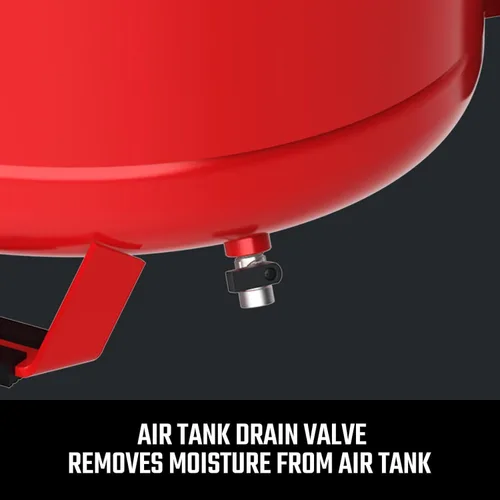 Miniatura 7 de CRAFTSMAN Compresor de aire de 12 galones ultra silencioso sin aceite de 1,5 HP, presión máxima de 150 PSI, tanque vertical