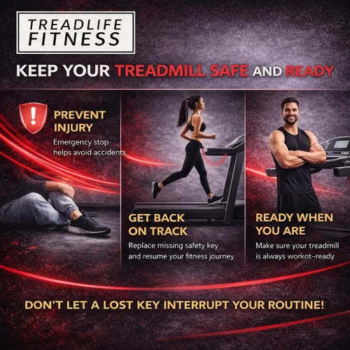 Miniatura 3 de TreadLife Fitness Reemplazo universal de la llave de seguridad del imán de la caminadora Compatible con NordicTrack, Proform, Icon, Image, Weslo