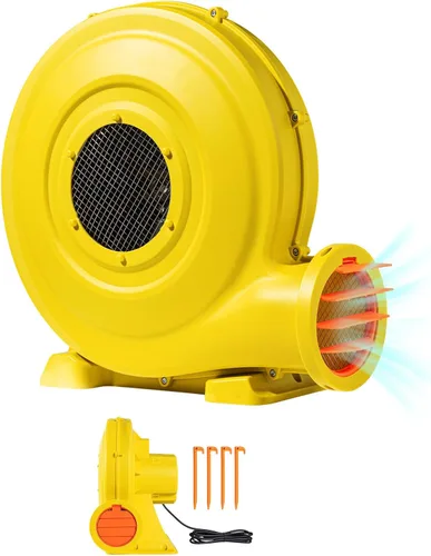 Miniatura 15 de VEVOR Inflatable Blower, Electric Air Blower, Bounce House Blowing Pump, Commercial Corded Fan Pump for Castle Wate Slides Water Slide Bouncy Castle