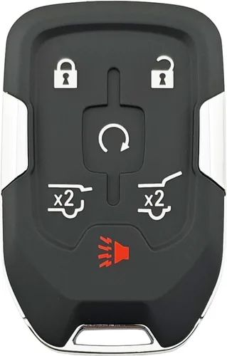 Horande Carcasa de Reemplazo para Llavero Llavero Compatible con GMC Yukon XL Denali Chevy Suburban Tahoe 2015 2016 2017 2018 2019 2020 2021 Funda