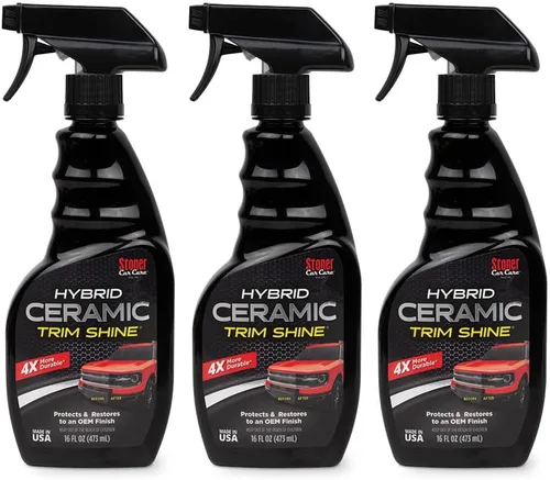 Miniatura 9 de Stoner Car Care 92333 - Brillo de tapicería híbrido cerámico – Restaura plástico y vinilo descoloridos a acabado original, protección UV a base