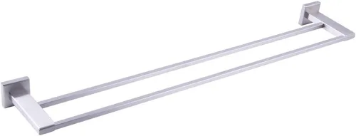 GERZWY SUS 304 - Toallero de baño de acero inoxidable de 30 pulgadas, estilo moderno, doble toallero, montaje en pared, acabado cepillado