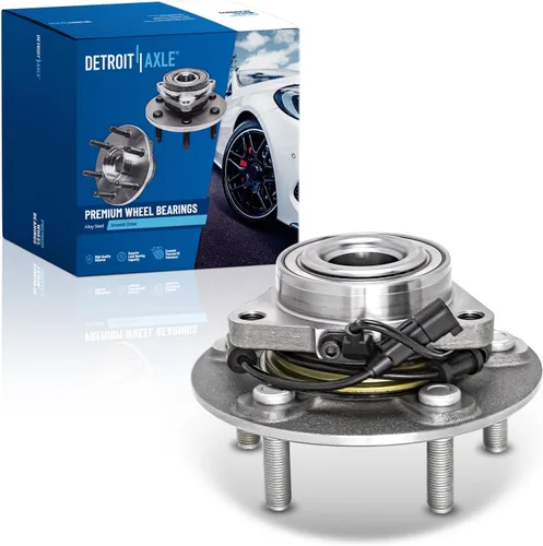 Miniatura 153 de Detroit Axle - Buje de cojinete de rueda delantera para Chevy Captiva Sport Equinox Pontiac Torrent Saturn Vue Suzuki XL-7 Cojinete de rueda