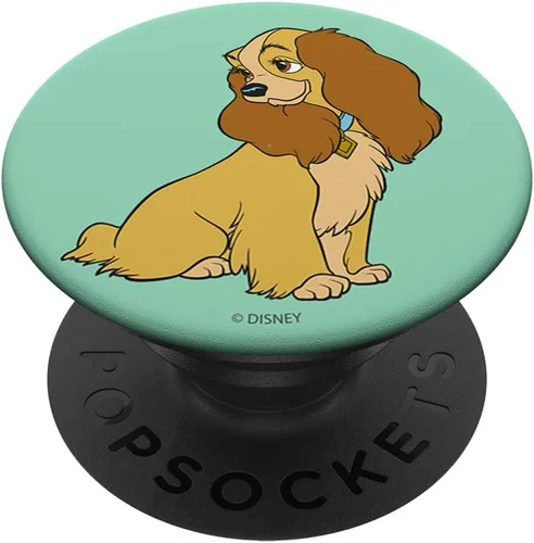 Miniatura 6 de Disney Lady And The Tramp Lady Simple Portrait PopSockets MagSafe PopGrip para iPhone