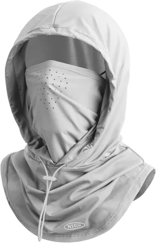 Miniatura 12 de Pasamontañas de verano con agujeros transpirables, protección contra el sol, protección UV, máscara de cabeza completa para hombres y mujeres