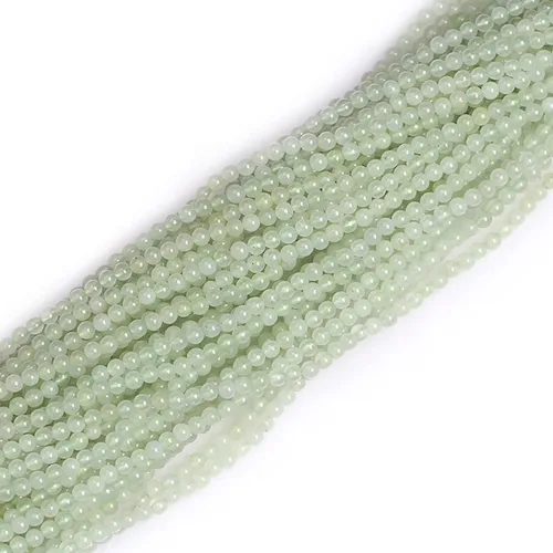 Miniatura 85 de GEM-Inside - Cuentas sueltas de ágata verde con bandas de energía natural, cuentas de energía natural para hacer joyas, 0.315 in, redondas, 15 Ágata