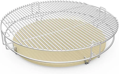 Miniatura 7 de Sistema de cocción Only Fire apto para Big Green Egg grande, Kamado Joe Classic, Large Grill Dome y otras parrillas Kamado